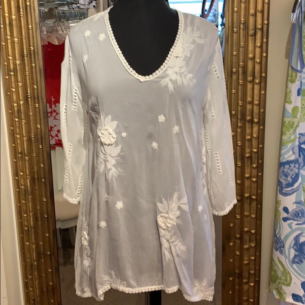 Johnny Was Chancy V-neck top